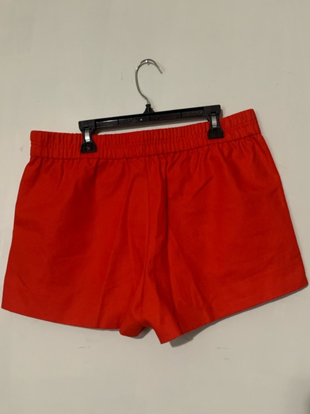 J. Crew Bright Red Elastic-Waist Athletic/Casual Shorts - Picture 3 of 4